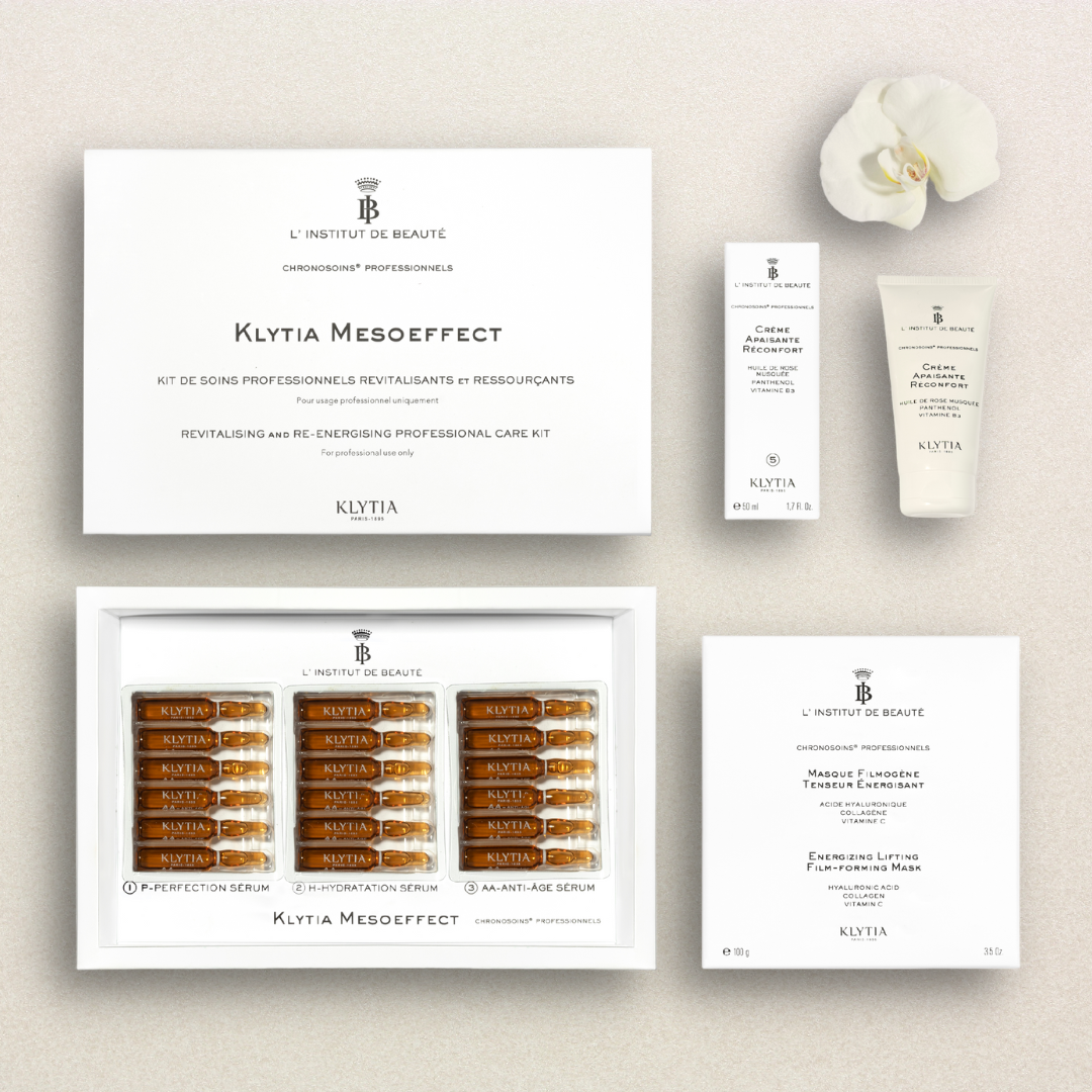 KLYTIA Institut de beauté - notre nouvelle gamme de produits professionnels