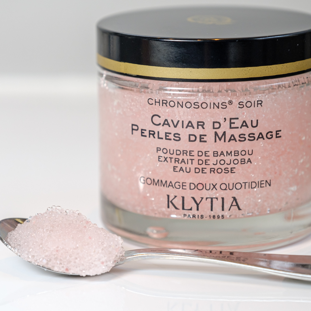 Kytia gommage doux pour la peau sensible comme caviar  lisse la peau